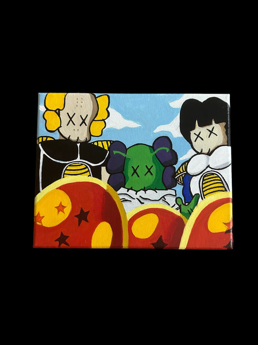 Kaws X Dragon Ball Z